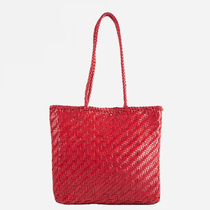 Rhia Woven Leather Tote- PRE ORDER